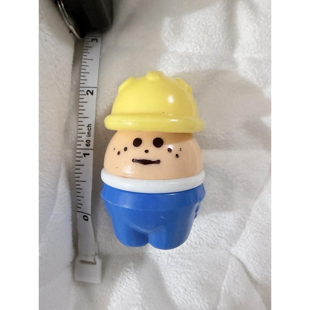 Vintage‎ Little Tikes Toddle Tots Chunky People Figure Construction Worker